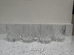 Lenox Crystal DEBUT Double Old Fashioned Glasses Set Of 7