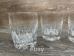 Lenox Crystal FIRELIGHT Double Old Fashioned Glasses 4 Inches TallSet Of 4