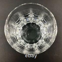 Lenox Firelight Clear Set of EIGHT (8) Crystal Double Old Fashioned 4 Glasses