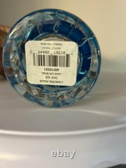 Lismore Pops Waterford Crystal Double Old Fashioned Glasses Color Aqua