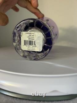 Lismore Pops Waterford Crystal Double Old Fashioned Glasses Color Purple