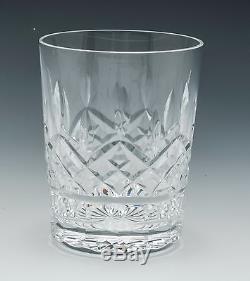Lismore by Waterford set of 8 Crystal Double Old Fashioned Glasses