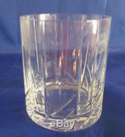 Lot 14 GALLERIA Rogaska Crystal DOUBLE OLD FASHIONED Tumbler Glass Exquisite