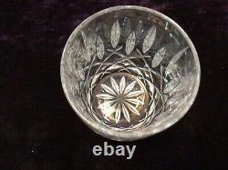 Lot Of 4 Gorham Crystal Lady Anne Double Old Fashioned Lowball 4 Glasses