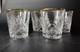 Lot Of 5 Rogaska Richmond Double Old Fashioned Glasses With Gold Rims