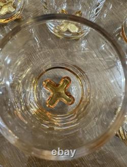 Lot Set Of 16 Shannon ODYSSEY By Godinger Handmade Double Old Fashioned Glasses