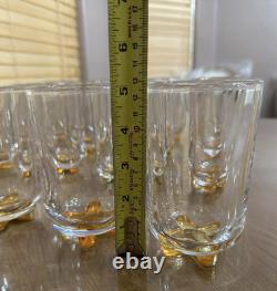 Lot Set Of 16 Shannon ODYSSEY By Godinger Handmade Double Old Fashioned Glasses