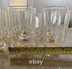 Lot Set Of 16 Shannon ODYSSEY By Godinger Handmade Double Old Fashioned Glasses