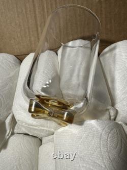 Lot Set Of 16 Shannon ODYSSEY By Godinger Handmade Double Old Fashioned Glasses