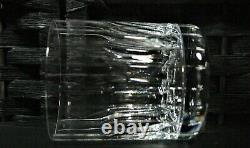 Lot of 4 Mikasa Crystal PARK AVENUE Double Old Fashioned Tumbler Glasses 4