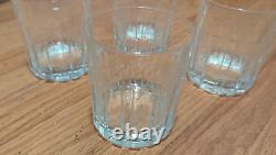 Lot of 4 Tiffany & Co Crystal ATLAS Double Old Fashioned Glasses (DOF)