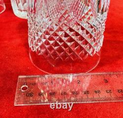 Lovely Set of Seven Genuine Waterford Cara (Cut Base) Double Old Fashioned
