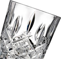 Luxury Lead-Free Crystalline Double Old Fashioned Glasses 11 oz Set of 4