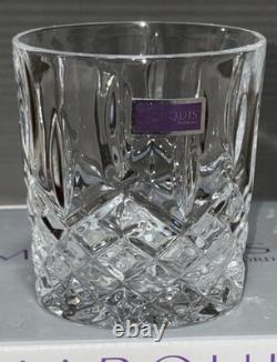 MARQUIS BY WATERFORD MARKHAM DOUBLE OLD FASHIONED GLASSES 10 oz SET OF 4 NEW