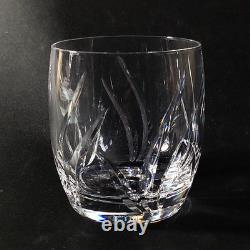 MIKASA AGENA DOUBLE OLD FASHIONED GLASSES, Lead Crystal, 3 3/4, 12oz, 2PCS