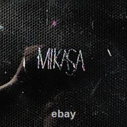 MIKASA AGENA DOUBLE OLD FASHIONED GLASSES, Lead Crystal, 3 3/4, 12oz, 2PCS