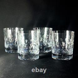 MIKASA CAMEO EXECUTIVE DOUBLE OLD FASHIONED GLASSES, Cut Lead Crystal, 12 OZ, 4PC