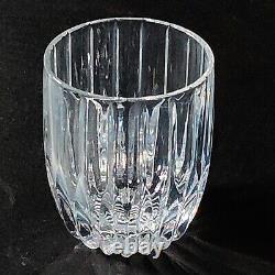 MIKASA PARK LANE DOUBLE OLD FASHIONED GLASSES, Cut Lead Crystal, GERMANY, 4PCS