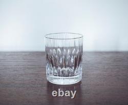 MIKASA Park Avenue Double Old Fashioned Glass. Set of 6 blown glass. Vintage