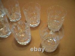 MINT Full Set 10 (2 ea) Waterford Crystal Millennium Old Fashioned Toast Glasses