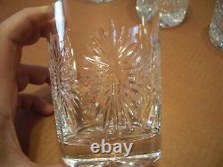 MINT Full Set 10 (2 ea) Waterford Crystal Millennium Old Fashioned Toast Glasses