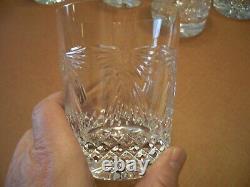 MINT Full Set 10 (2 ea) Waterford Crystal Millennium Old Fashioned Toast Glasses