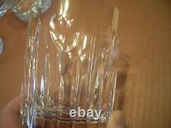 MINT Full Set 10 (2 ea) Waterford Crystal Millennium Old Fashioned Toast Glasses