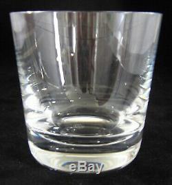 MONTAIGNE (Optic) by BACCARAT Crystal Double Old Fashioned Glass Barware PERFECT