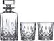 Markham 30 Fl Oz. Crystal Decanter and Double Old Fashioned Set (Set of 3)
