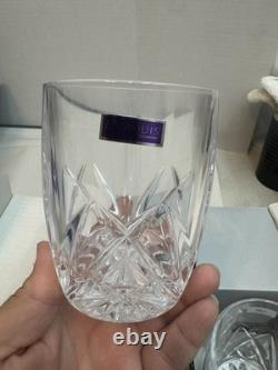 Marquis Waterford Brookside Double Old Fashioned Glasses 4set Made inGermany NEW