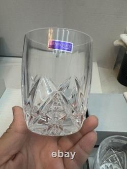 Marquis Waterford Brookside Double Old Fashioned Glasses 4set Made inGermany NEW