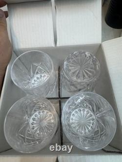 Marquis Waterford Brookside Double Old Fashioned Glasses 4set Made inGermany NEW