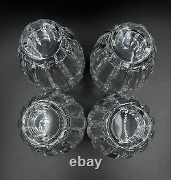 Marquis Waterford Crystalline Quadrata Double Old Fashioned Glasses Set of 4