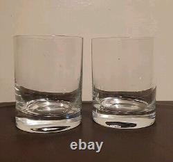 Marquis Waterford Moments Tumblers Double Old Fashioned Crystalline Barware