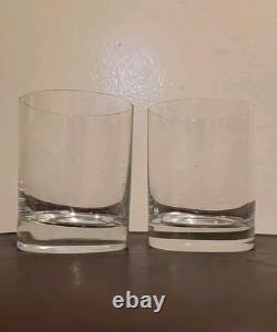 Marquis Waterford Moments Tumblers Double Old Fashioned Crystalline Barware