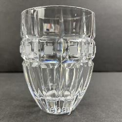 Marquis Waterford Quadrata Double Old Fashioned Glasses Cut Crystal 4 1/4 Set 4