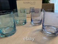 Marquis Waterford Vintage Ombré Double Old Fashioned Glasses Set of 4 Germany
