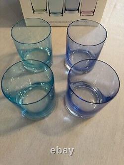 Marquis Waterford Vintage Ombré Double Old Fashioned Glasses Set of 4 Germany