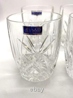 Marquis by Waterford Crystal Double Old Fashioned SET Of 6, 4 1/2 tall no box