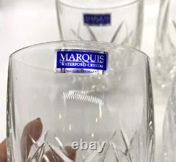 Marquis by Waterford Crystal Double Old Fashioned SET Of 6, 4 1/2 tall no box