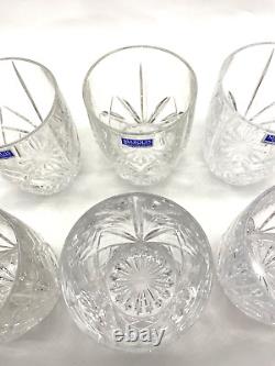 Marquis by Waterford Crystal Double Old Fashioned SET Of 6, 4 1/2 tall no box
