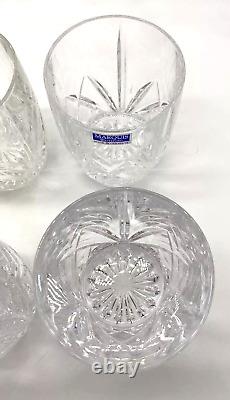 Marquis by Waterford Crystal Double Old Fashioned SET Of 6, 4 1/2 tall no box