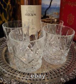 Marquis by Waterford Crystal Markham Double Old Fashioned Glasses Set of 4