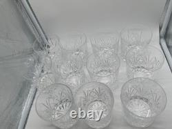 Marquis by Waterford Crystal Markham Set 11 Double Old Fashioned Whiskey Glasses