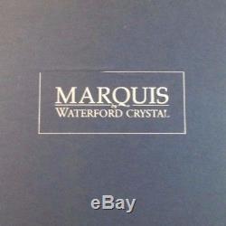Marquis by Waterford Cut Crystal Decanter & Two Double Old Fashioned Glasses