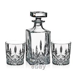 Marquis by Waterford Markham 3 pc Decanter & Double Old Fashioned Set 40026495