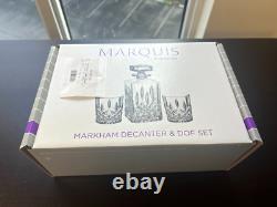 Marquis by Waterford Markham 3 pc Decanter & Double Old Fashioned Set 40026495