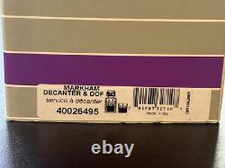 Marquis by Waterford Markham 3 pc Decanter & Double Old Fashioned Set 40026495