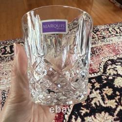 Marquis by Waterford Markham Double Old Fashioned Glasses Set of 4, Clear, Italy