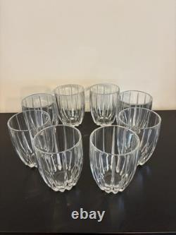 Marquis by Waterford Omega Double Old Fashioned Crystal Glasses -Set of 8